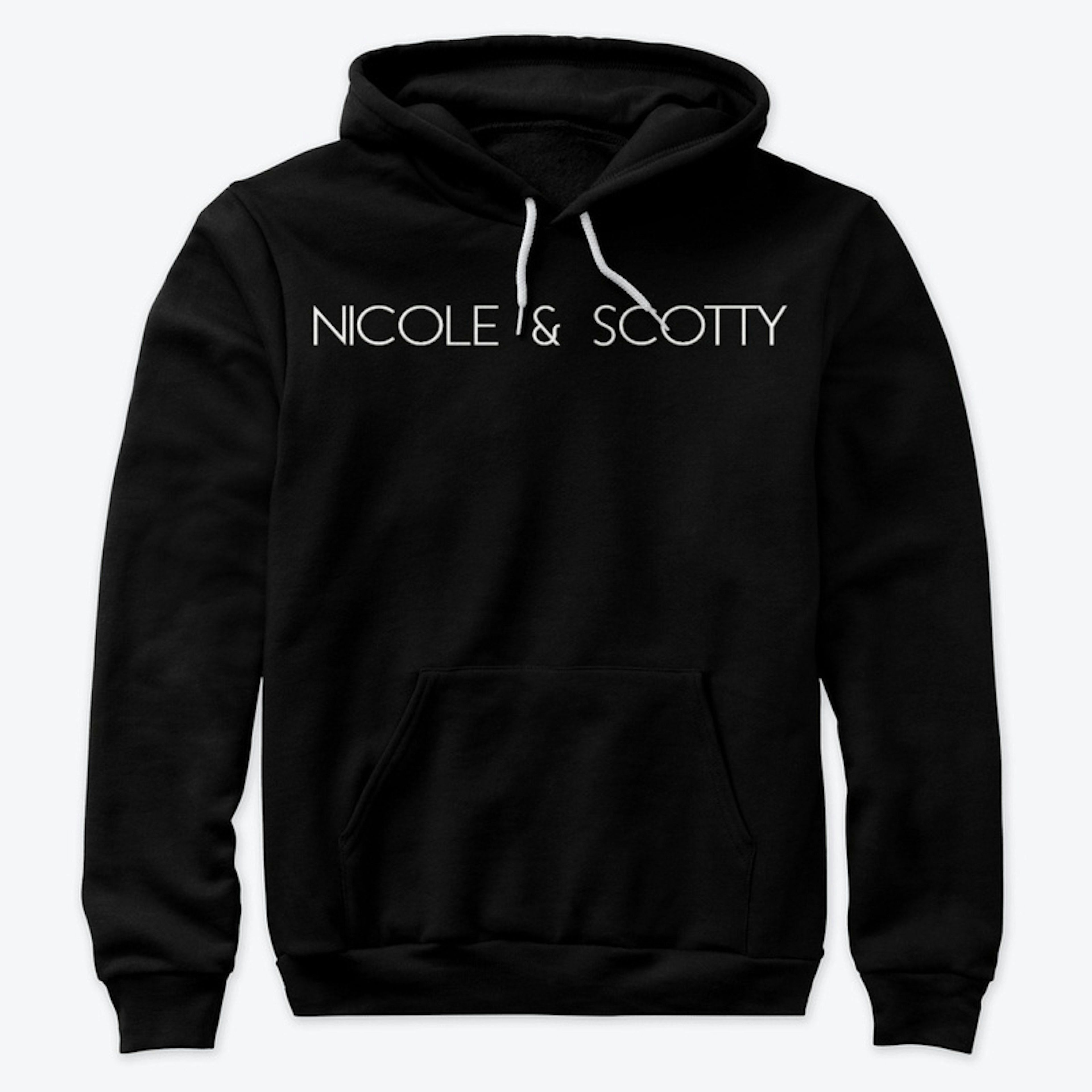 Nicole & Scotty Premium Black Hoodie