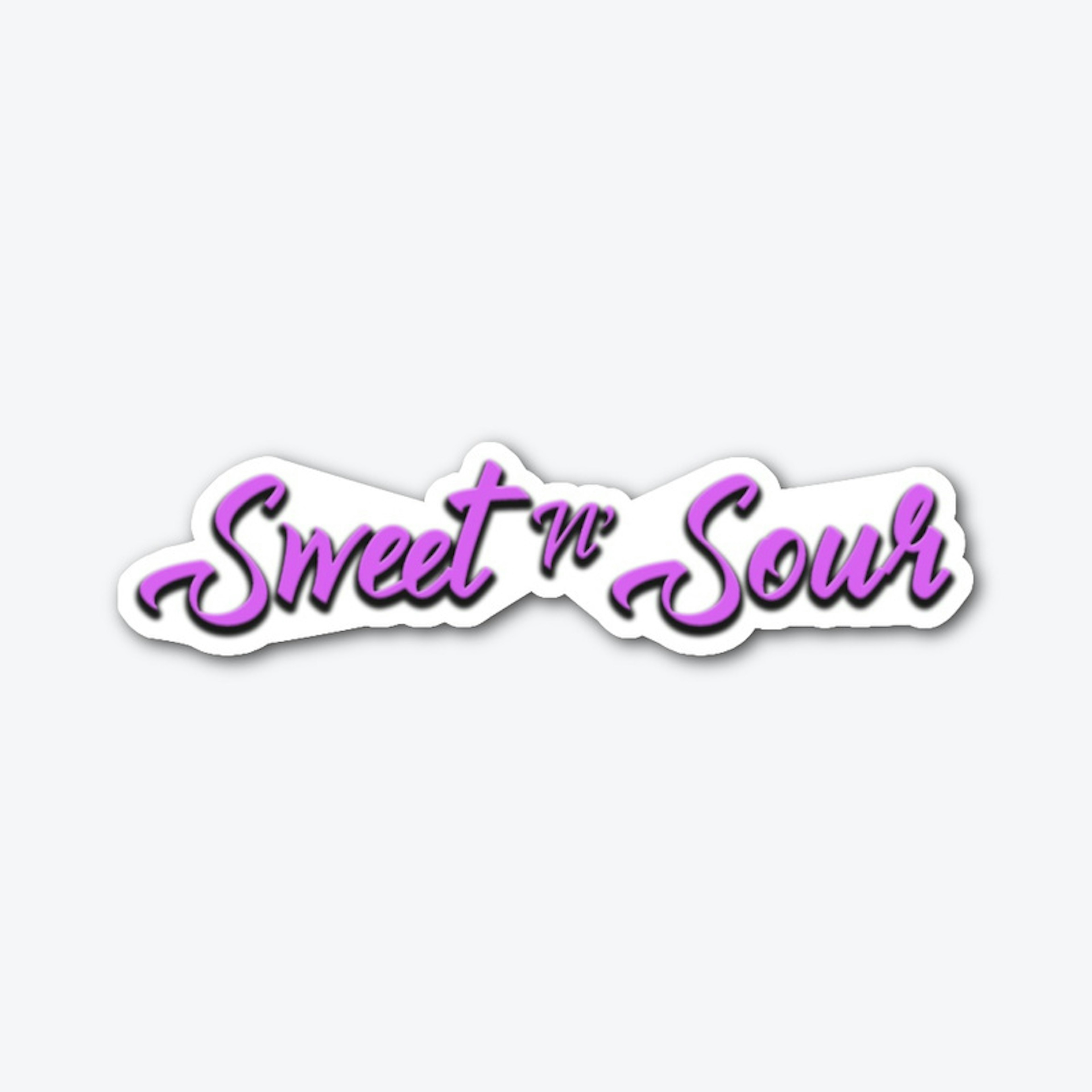Sweet N' Sour Die Cut Sticker